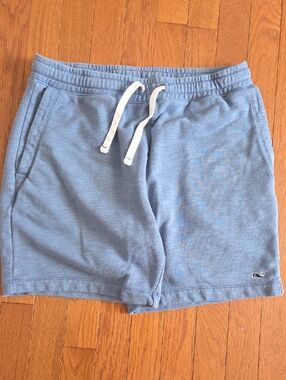 Vineyard Vines Light Blue Terry Cloth Drawstring Men's Shorts